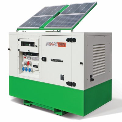 10kVA Solar Hybrid Generator Hire Coleraine