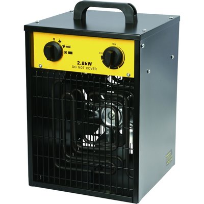 2.8kW Electric Fan Heater Hire Bovey-Tracey