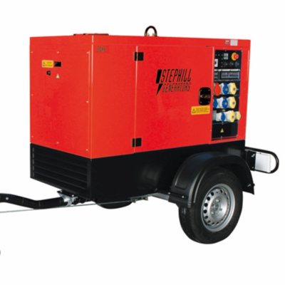 40kVA Road Tow Diesel Generator Hire Corby