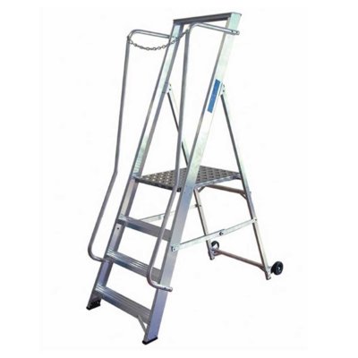 Extra Wide Step Ladder Hire Axbridge