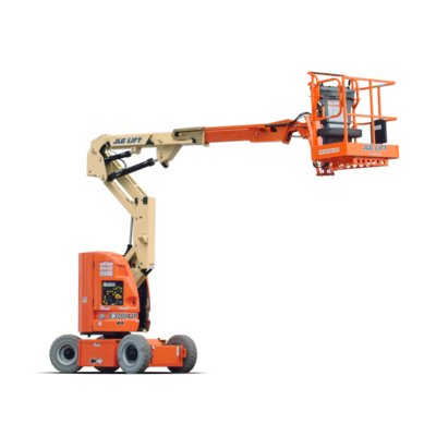 JLG E300AJP 11m Electric Articulated Boom Lift Hire Tow-Law